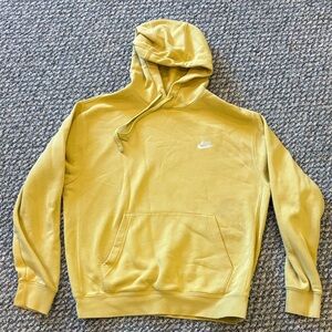 Nike Men's Mustard Hoodie
